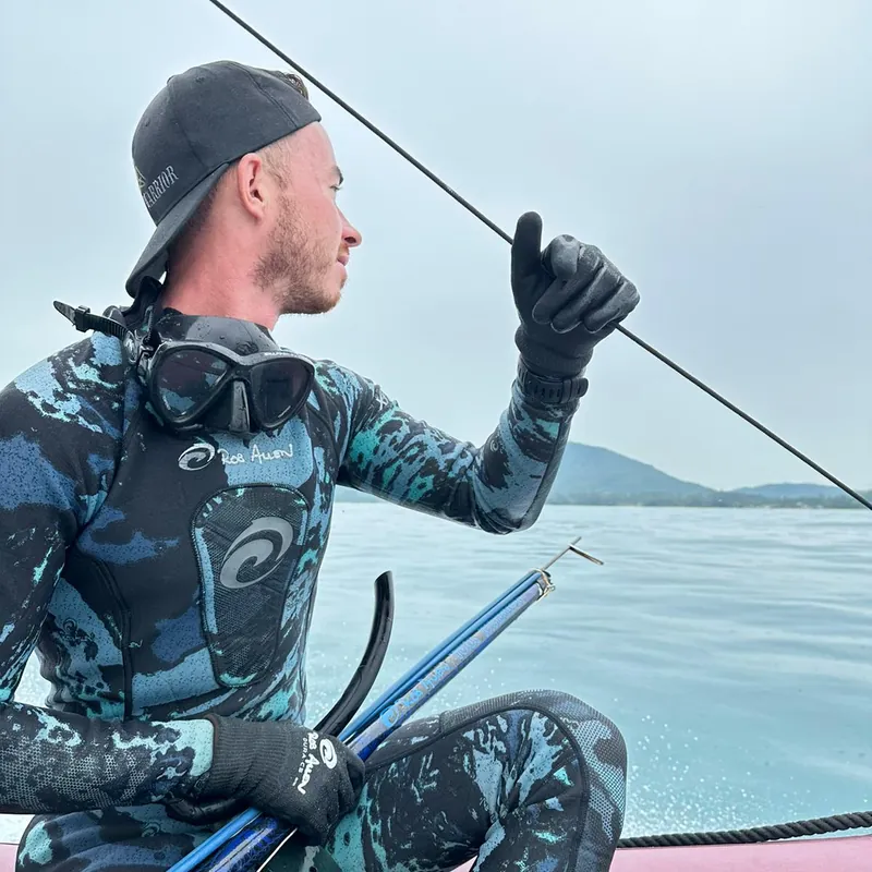 Customer catch on Rob Allen gear